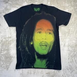 Ave L.A. Bob Marley Men’s Black T-Shirt Sz Medium NWOT